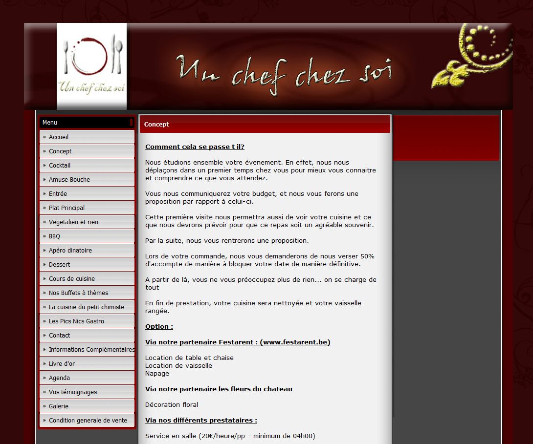 Détails : Un Chef chez Soi