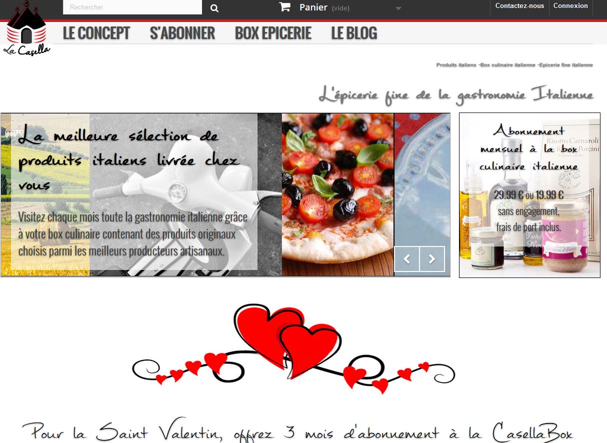 Détails : Epicerie fine de produits italiens authentiques et gastronomiques - La Casella