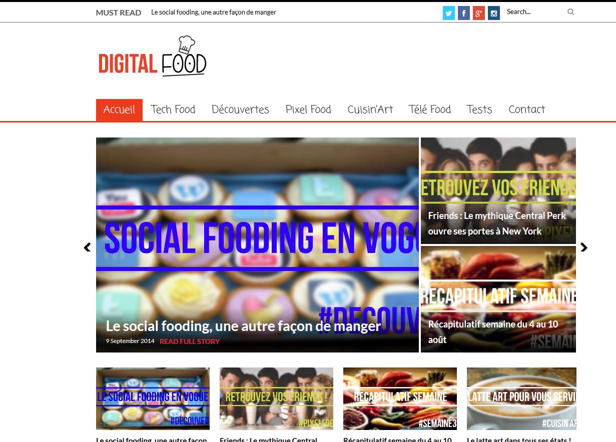 Détails : Digital Food