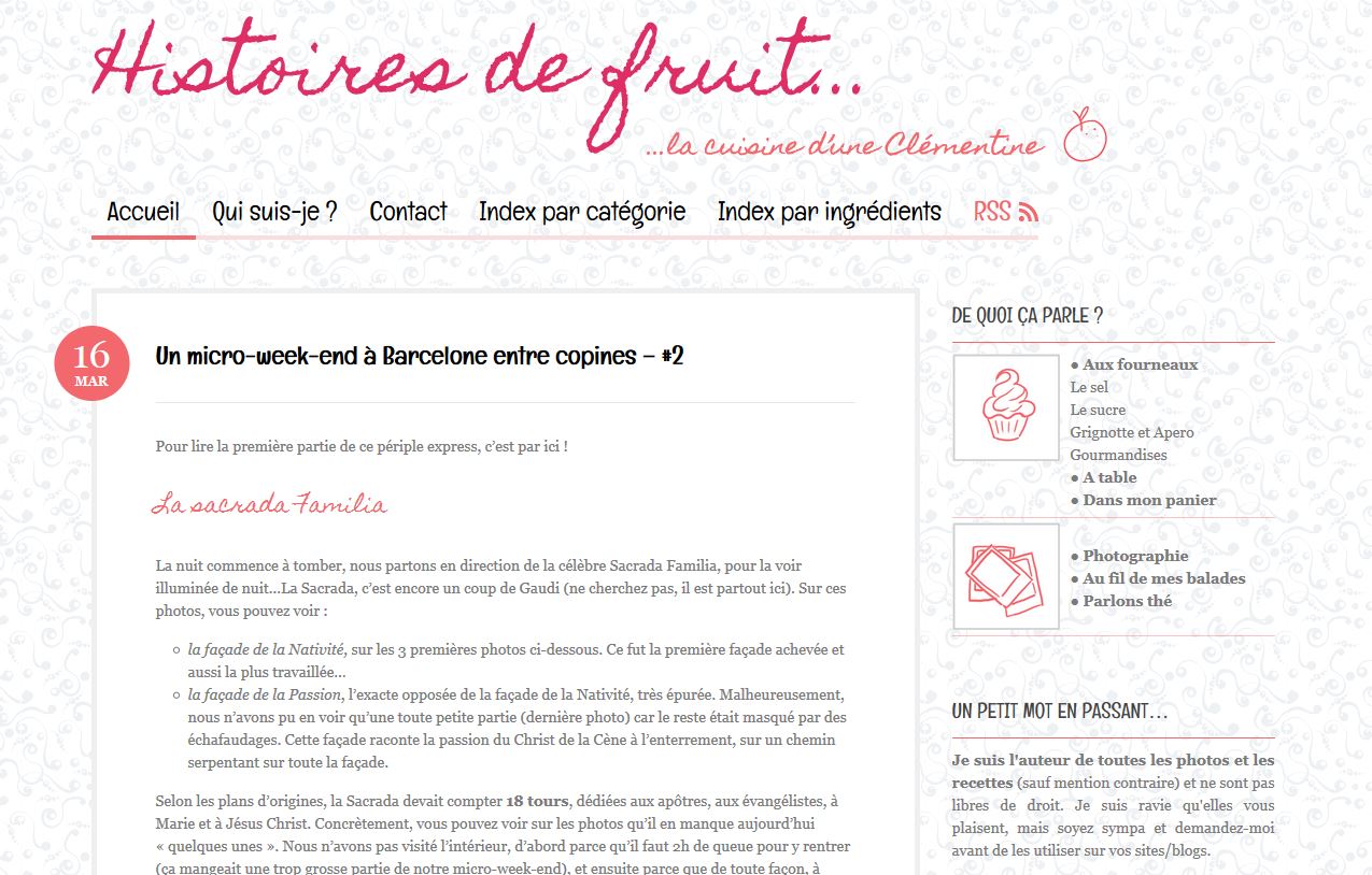 Histoires de Fruit