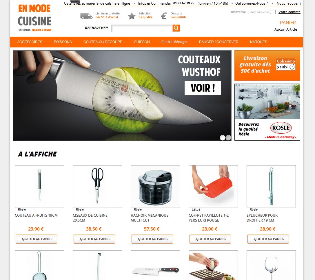 Détails : En Mode Cuisine - Ustensiles de cuisine