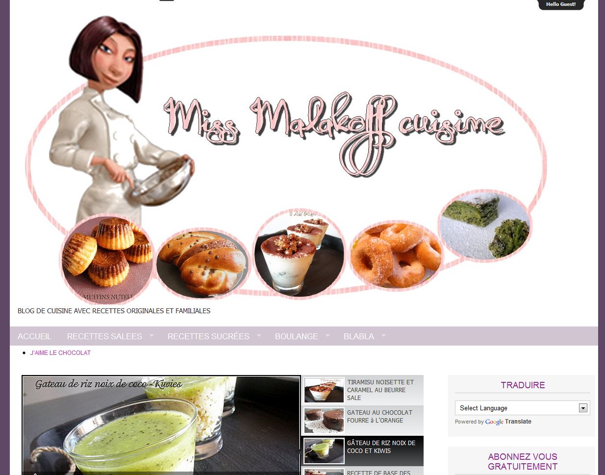Détails : Miss Malakoff Cuisine